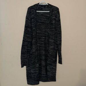 RESERVED LONG KNIT CARDIGAN